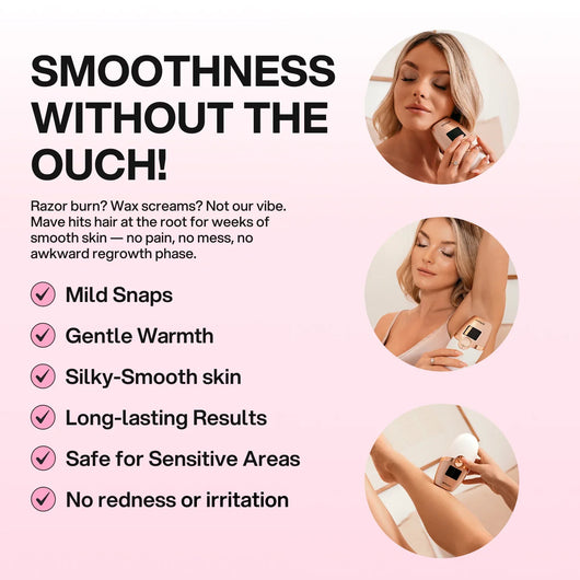 Mave IPL Hair Removal Handset - Smuuv Body